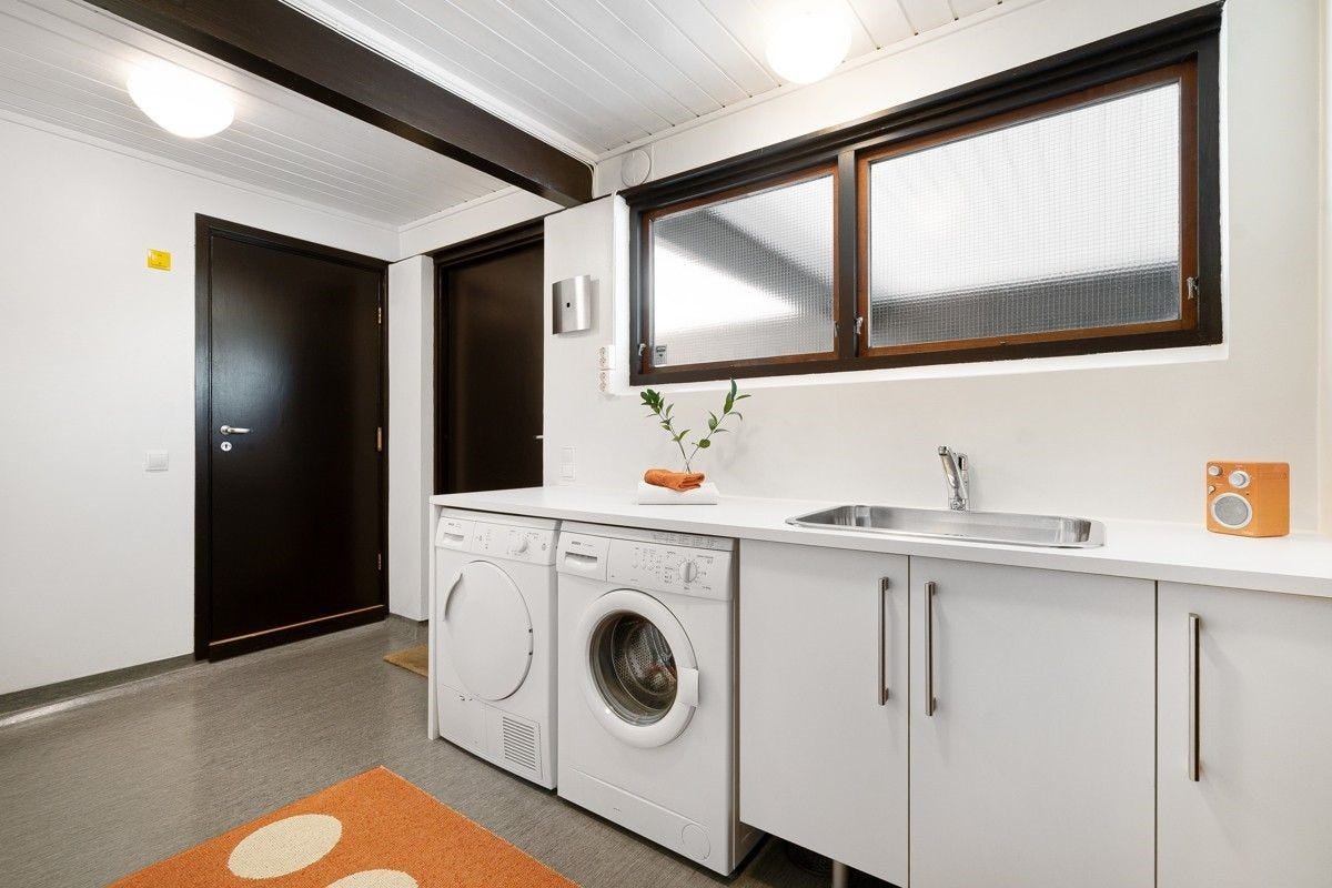 Praktisk vaskerom Galleribilde