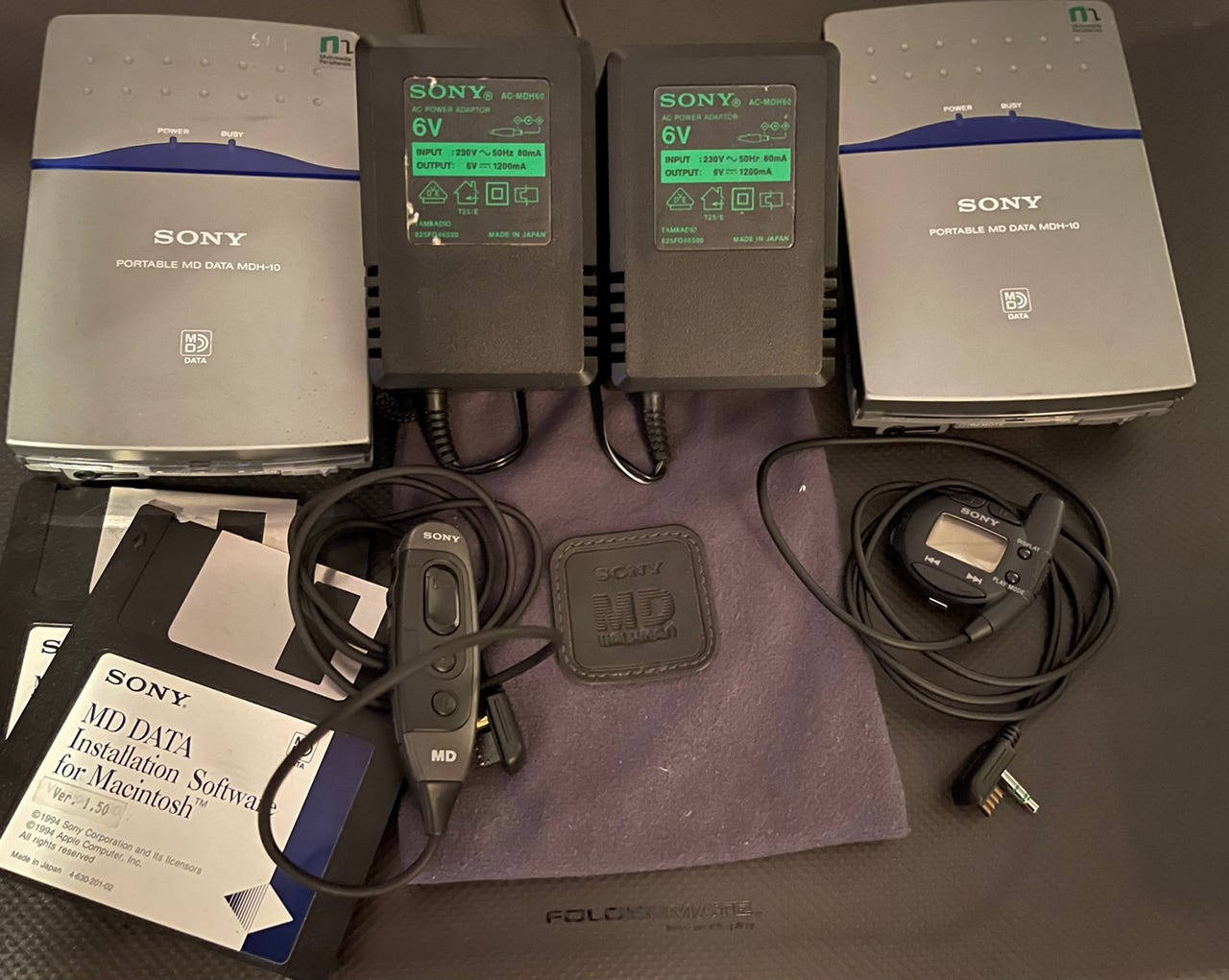 Sjelden Vintage Sony MDH-10 Minidisc Data | FINN-torget