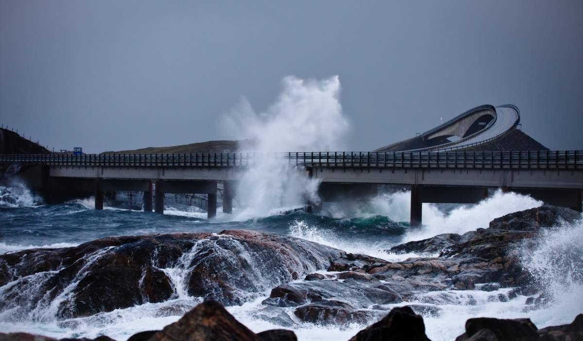Atlanterhavsvegen; photo Steinar Melby Galleribilde