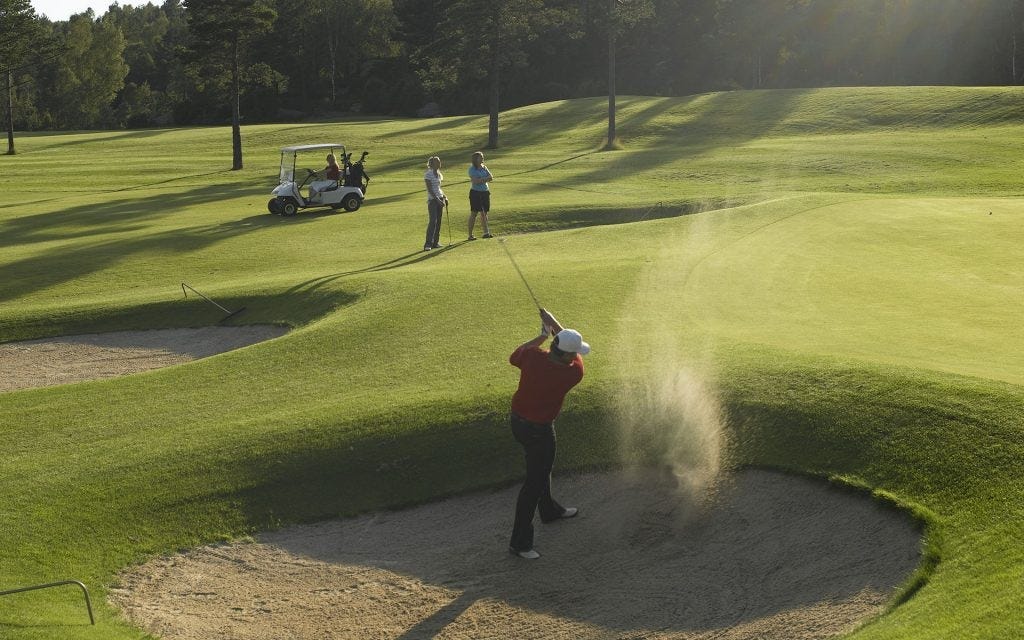 Utsikten golf Galleribilde