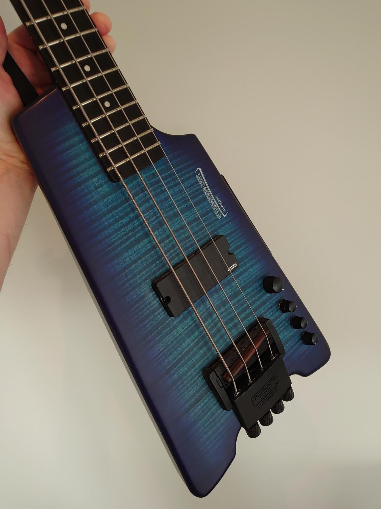 Steinberger Synapse XS-1FPA Headless elektrisk bass gitar | FINN