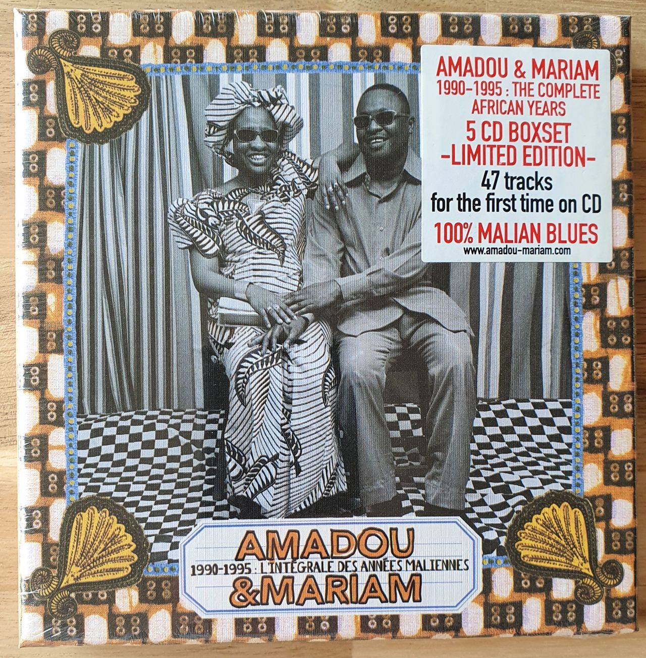 Amadou & Mariam - 1990-1995 - 5CD Box Set - Fortsatt forseglet