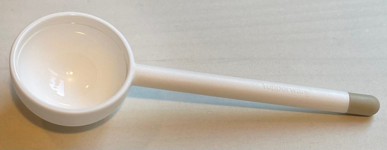 Tupperware Spacemaker Tupperware skje til SpaceMaker (kaffeskje) | FINN-torget