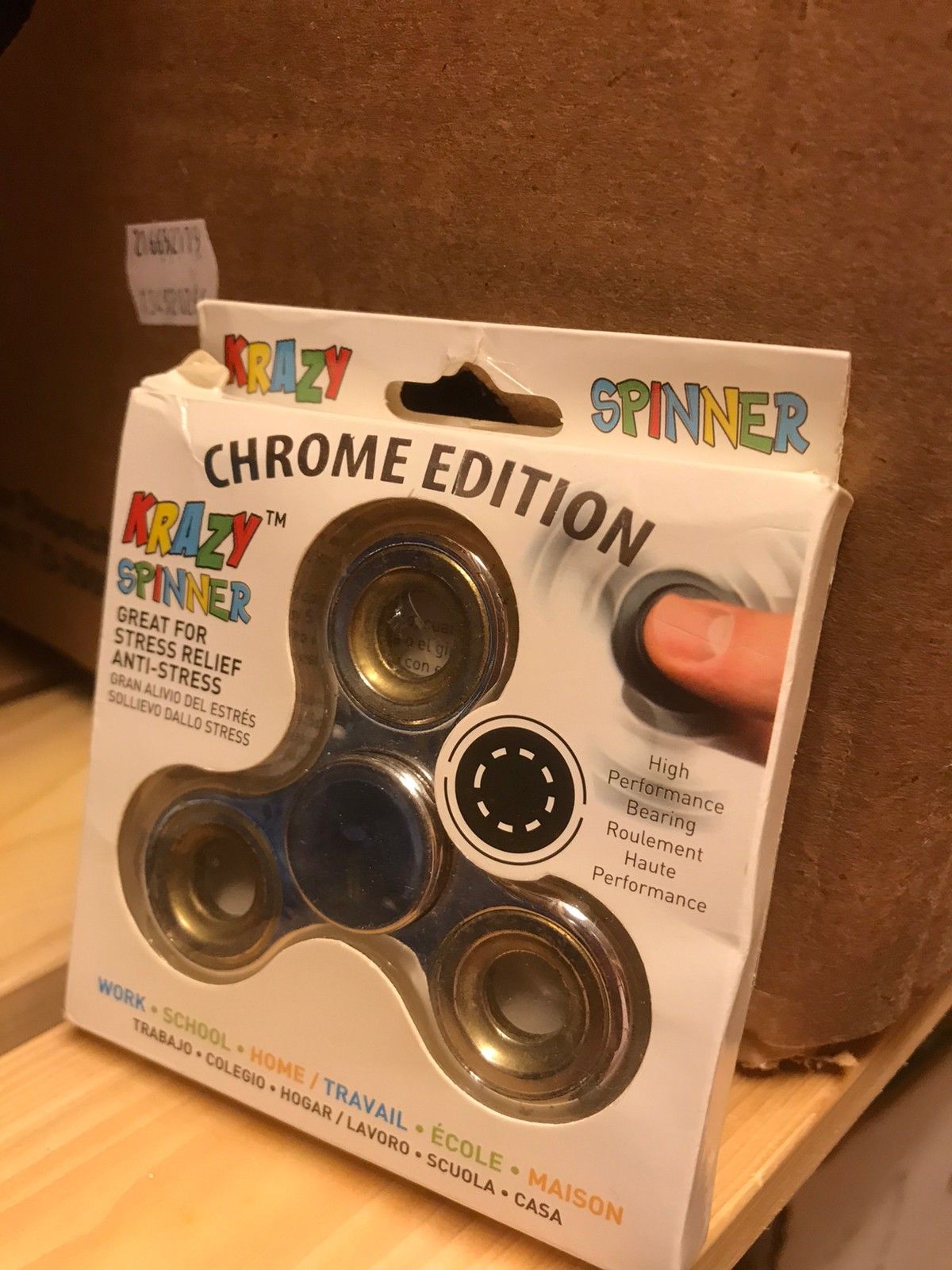 Krazy spinner chrome sales edition
