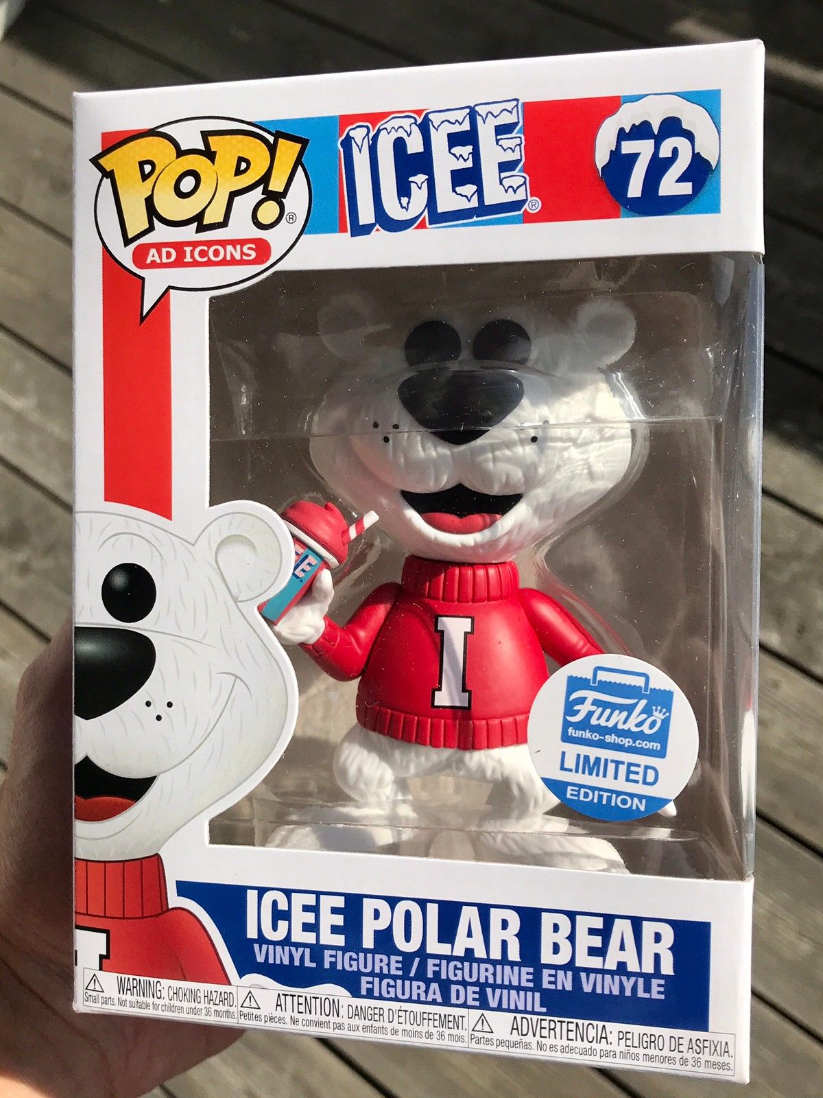 Pop! Ad Icons #72: ICEE: Icee Polar Bear Funko-Shop