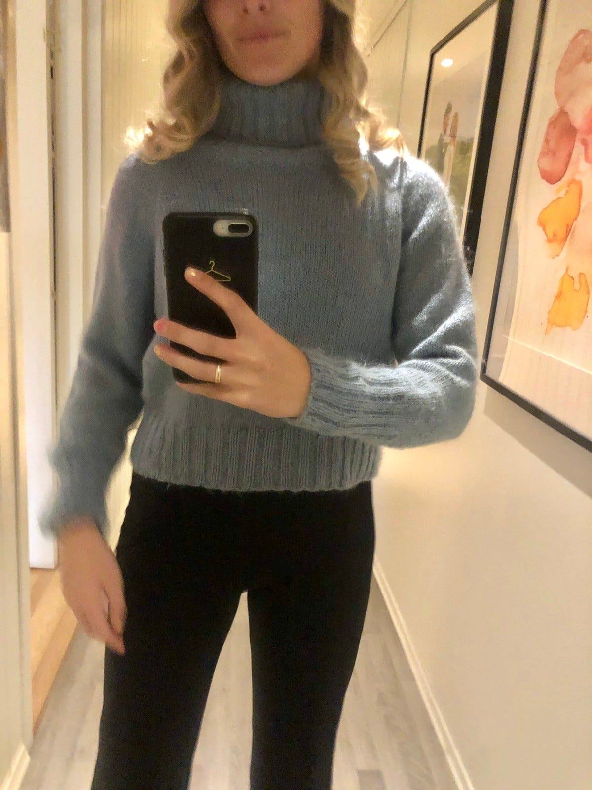 Caramel sweater -hjemmestrikket | FINN.no