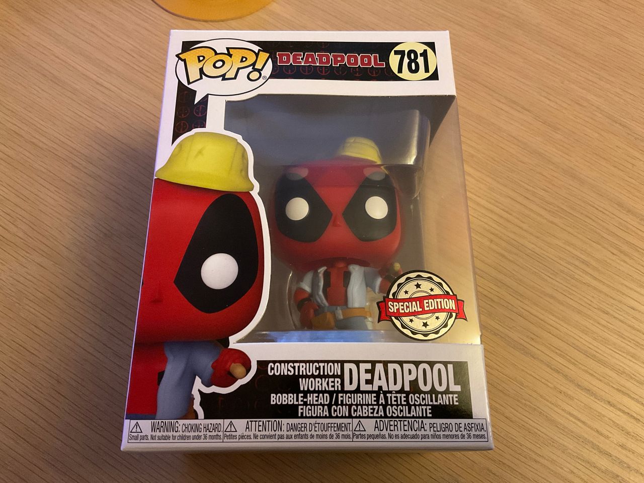 Construction Worker Deadpool #781 Funko Pop! - Deadpool - Walmart Excl