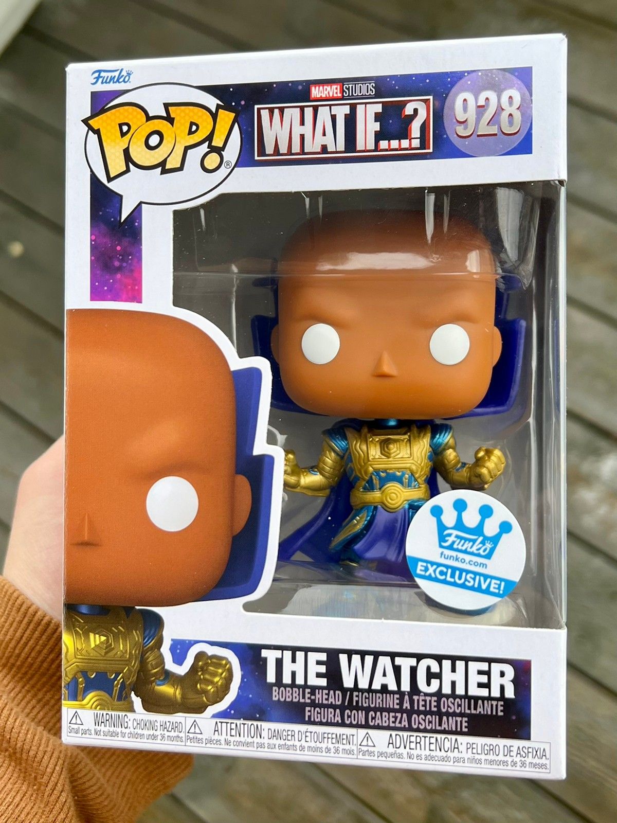 Funko Pop Filme/Marvel - What if? - The Watcher 928 (Funko Shop) - Disney -  #928