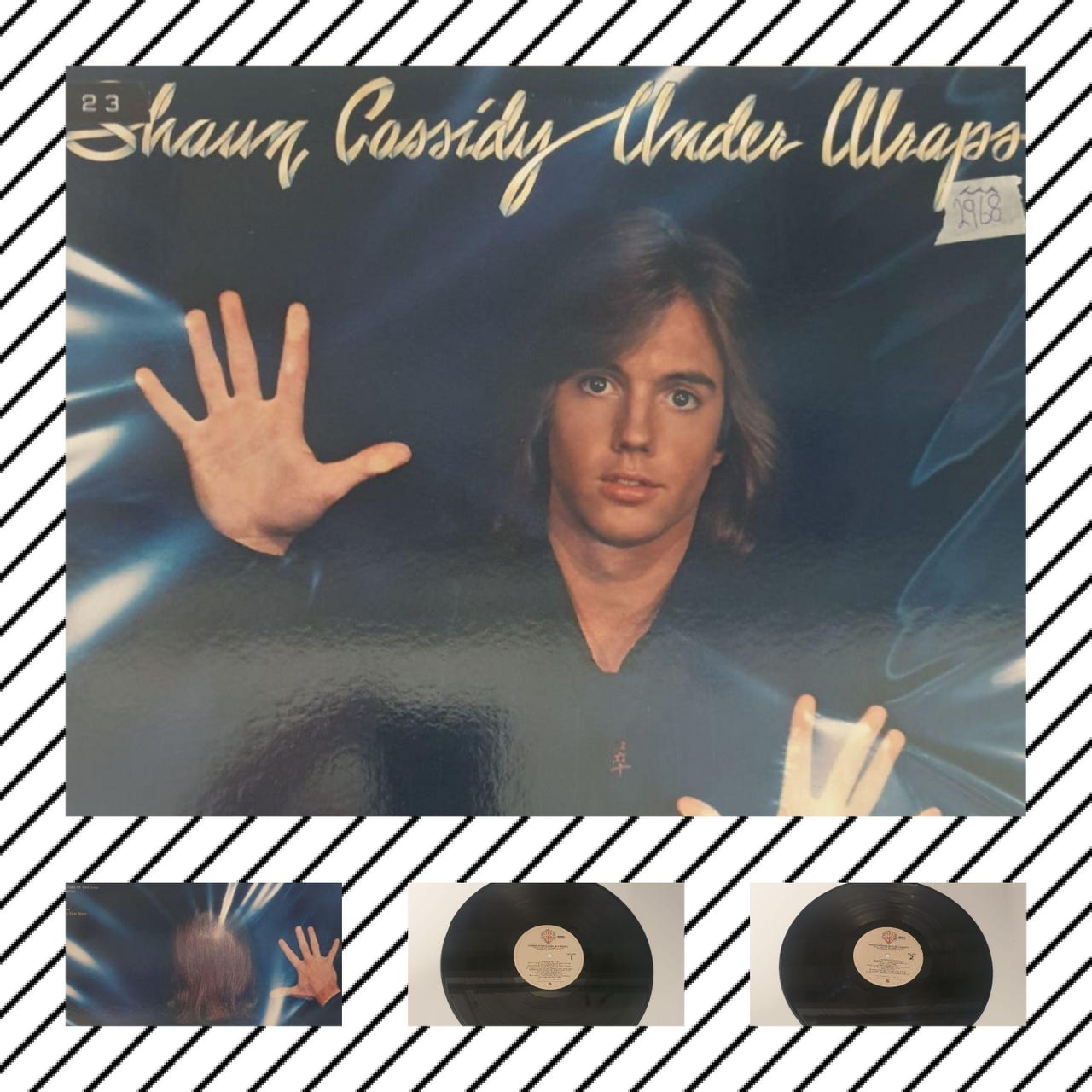 VINTAGE/RETRO LPVINYL "SHAUN CASSIDY/UNDER WRAPS 1978" FINN