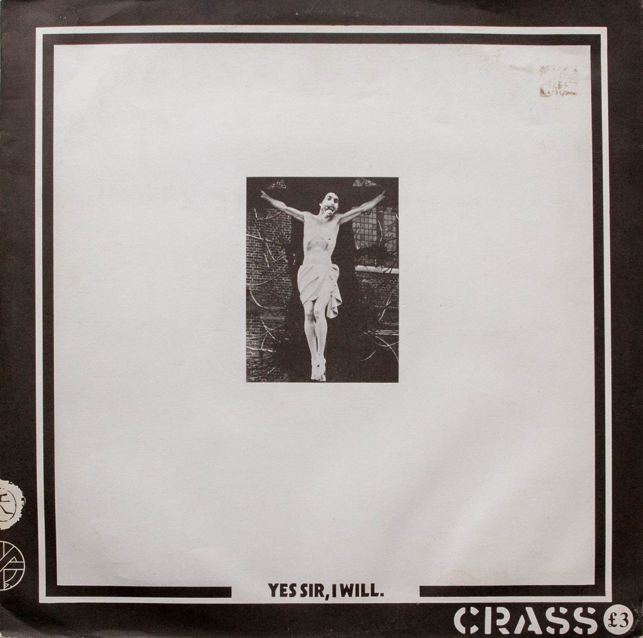 LP – Crass - Yes Sir, I Will. 1983 UK | FINN-torget