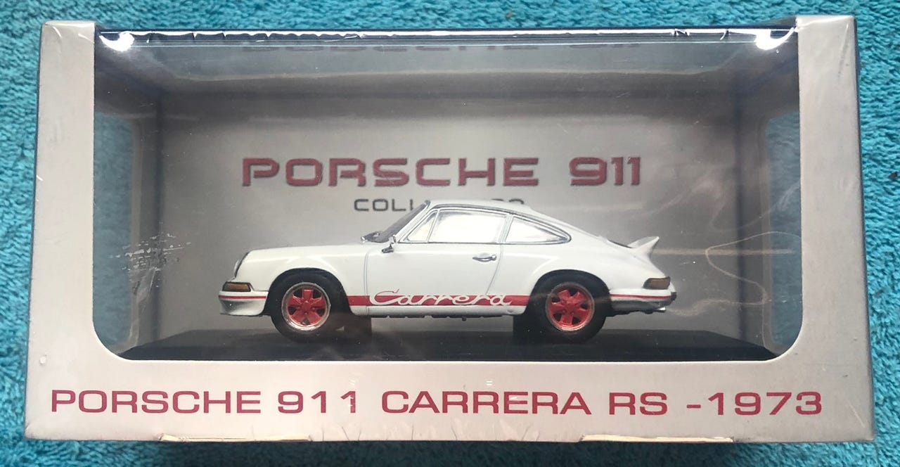 Minichamps 1/43 – Porsche 911 Carrera RST 1973 #8 – 6 Heures Vallelunga – Argent
