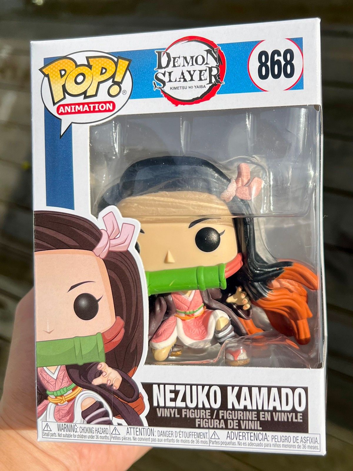 Funko Pop! Demon Slayer Nezuko Kamado 868 Original Boneco Colecionavel -  Moça do Pop - Funko Pop é aqui!