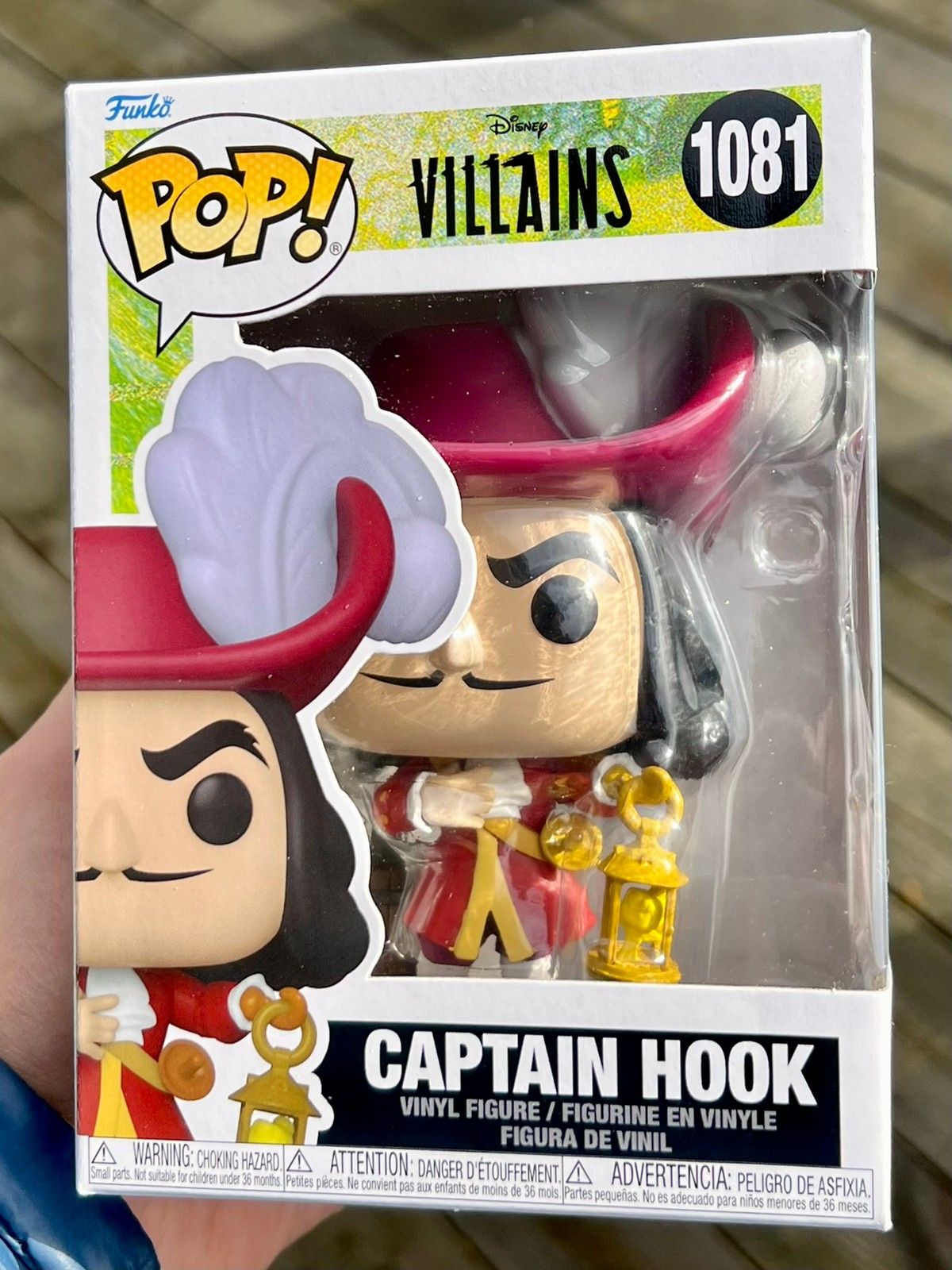 Funko Pop! Captain Hook, Peter Pan