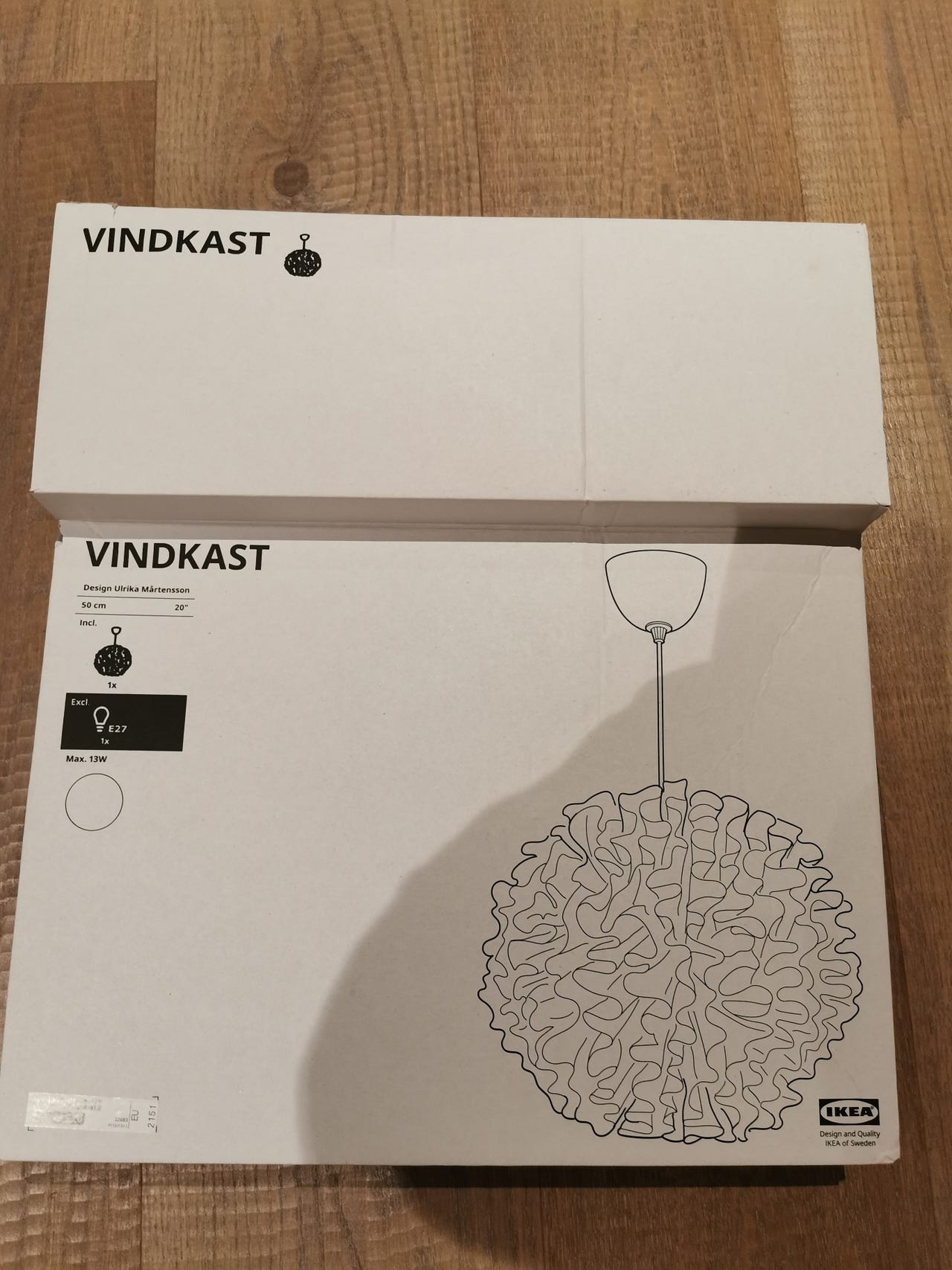 Vindkast lampe IKEA FINN.no