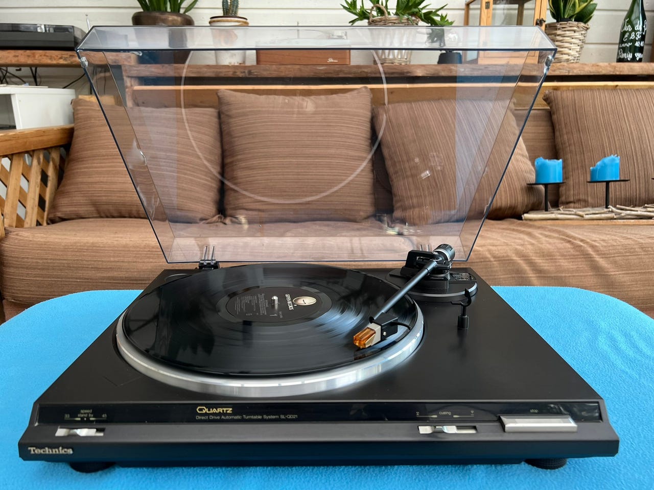 Technics SL DD 22 pickup automatic Japan de colectie piesa arta