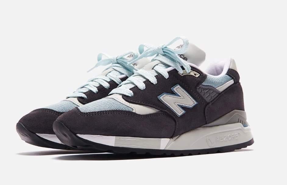 New Balance Kith x 998 Made In USA 'Steel Blue' M998KT Str 42