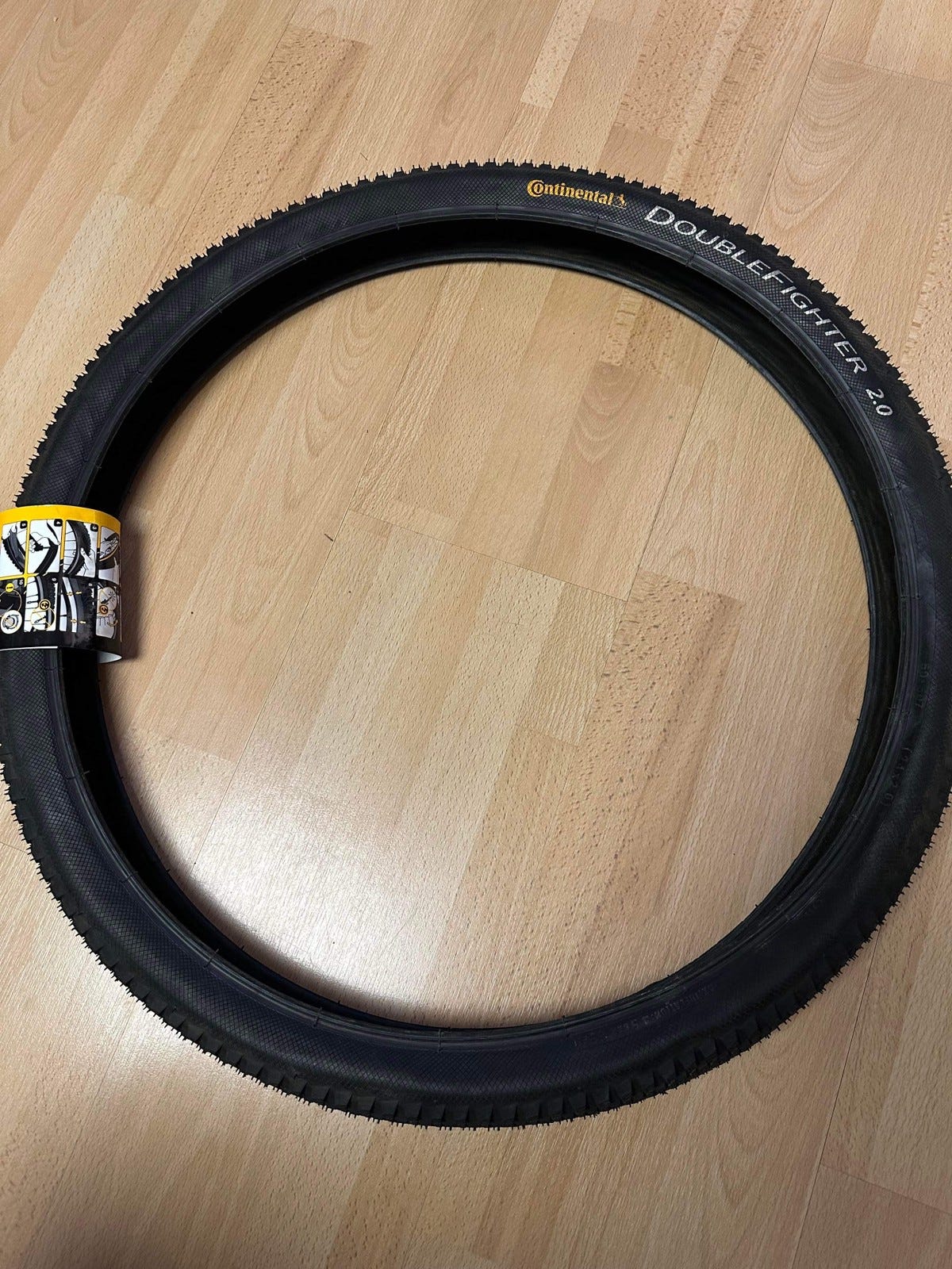 Sykkeldekk Continental double fighter 2.0 24x2.0 1 stk. FINN