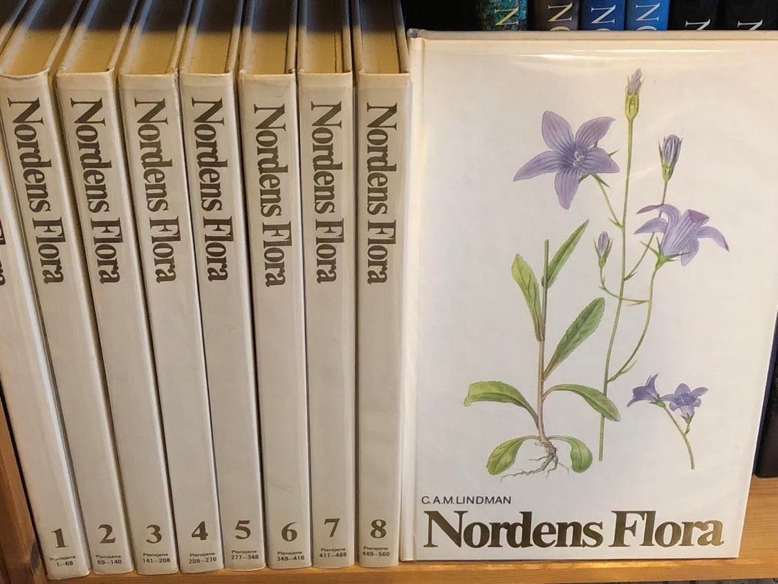 Nordens Flora 北欧植物図鑑10巻 本 洋書 本 洋書 クリアランス販売店 
