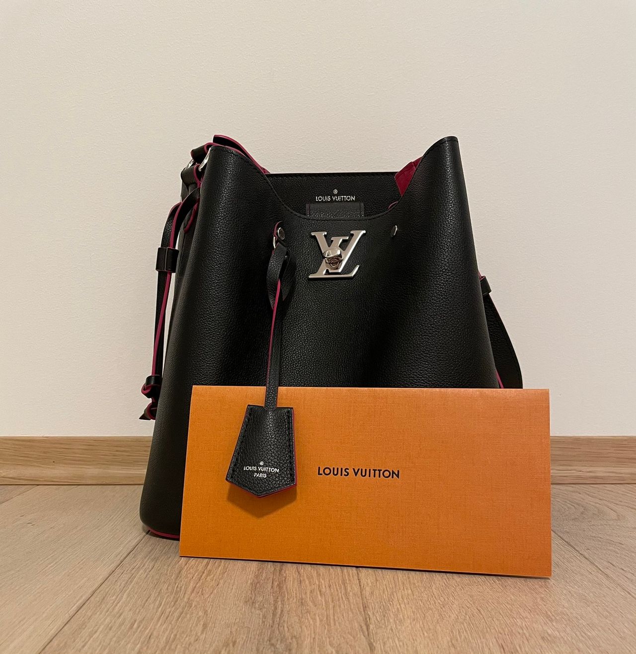 Louis Vuitton Limited Edition Lockme Bucket Bag