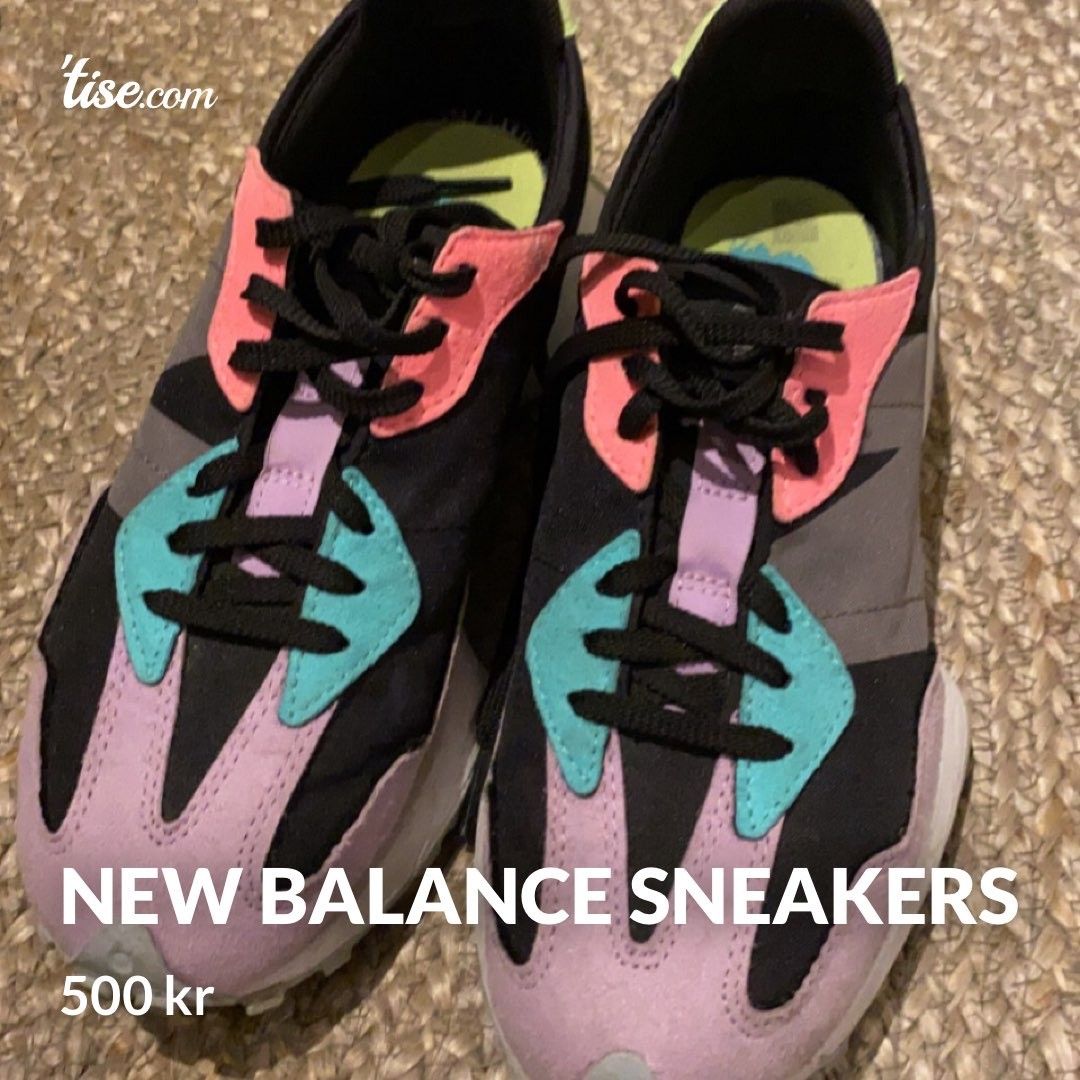 New balance clearance rosa sko