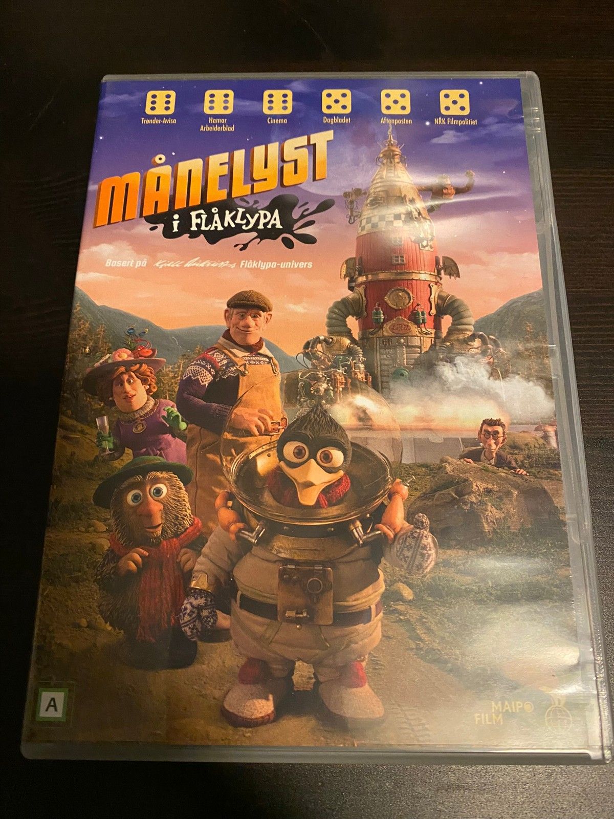 Solan og Ludvig Månelyst i Flåklypa (DVD) FINN.no