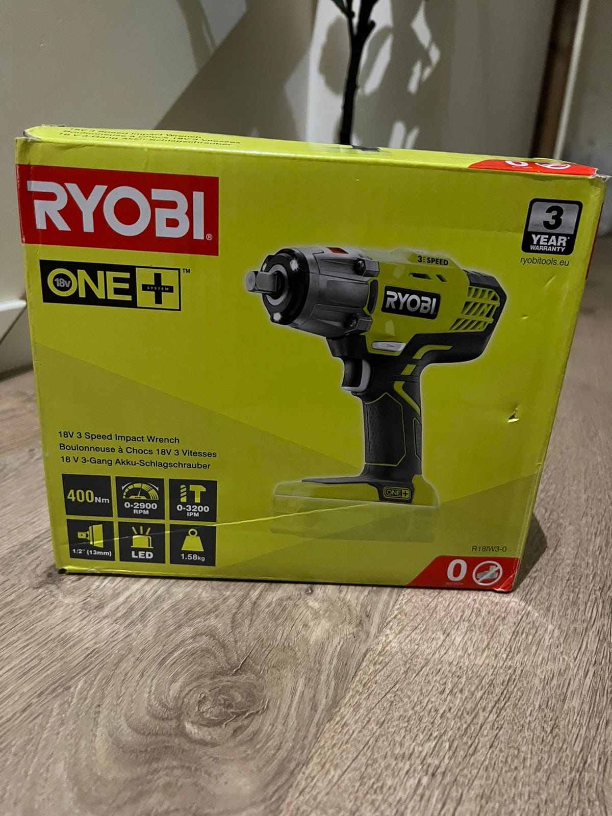 Ryobi 18V R18IW3-0 muttertrekker (uåpnet pakke) | FINN torget