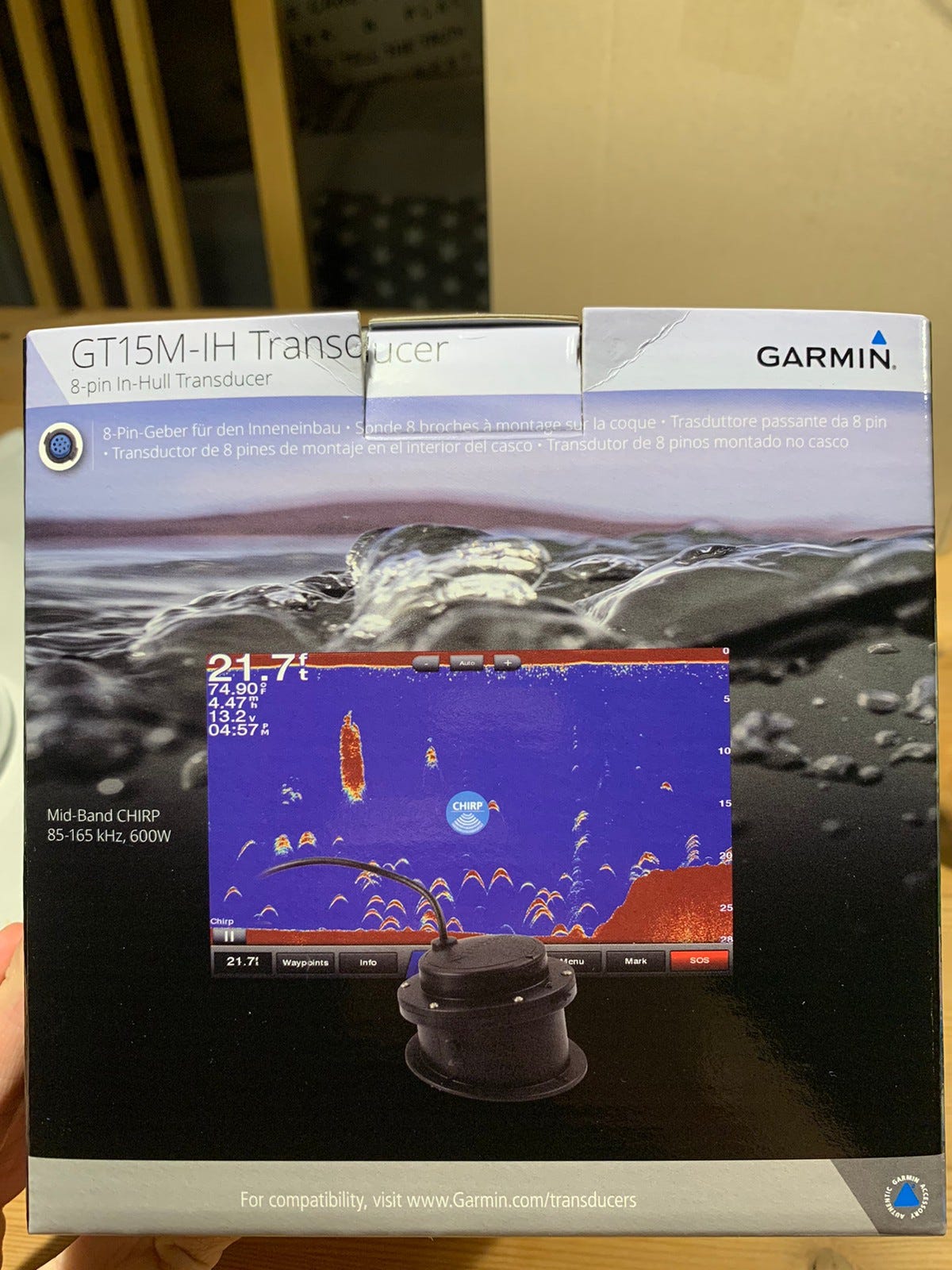 Garmin GT15MIH Transducer FINN