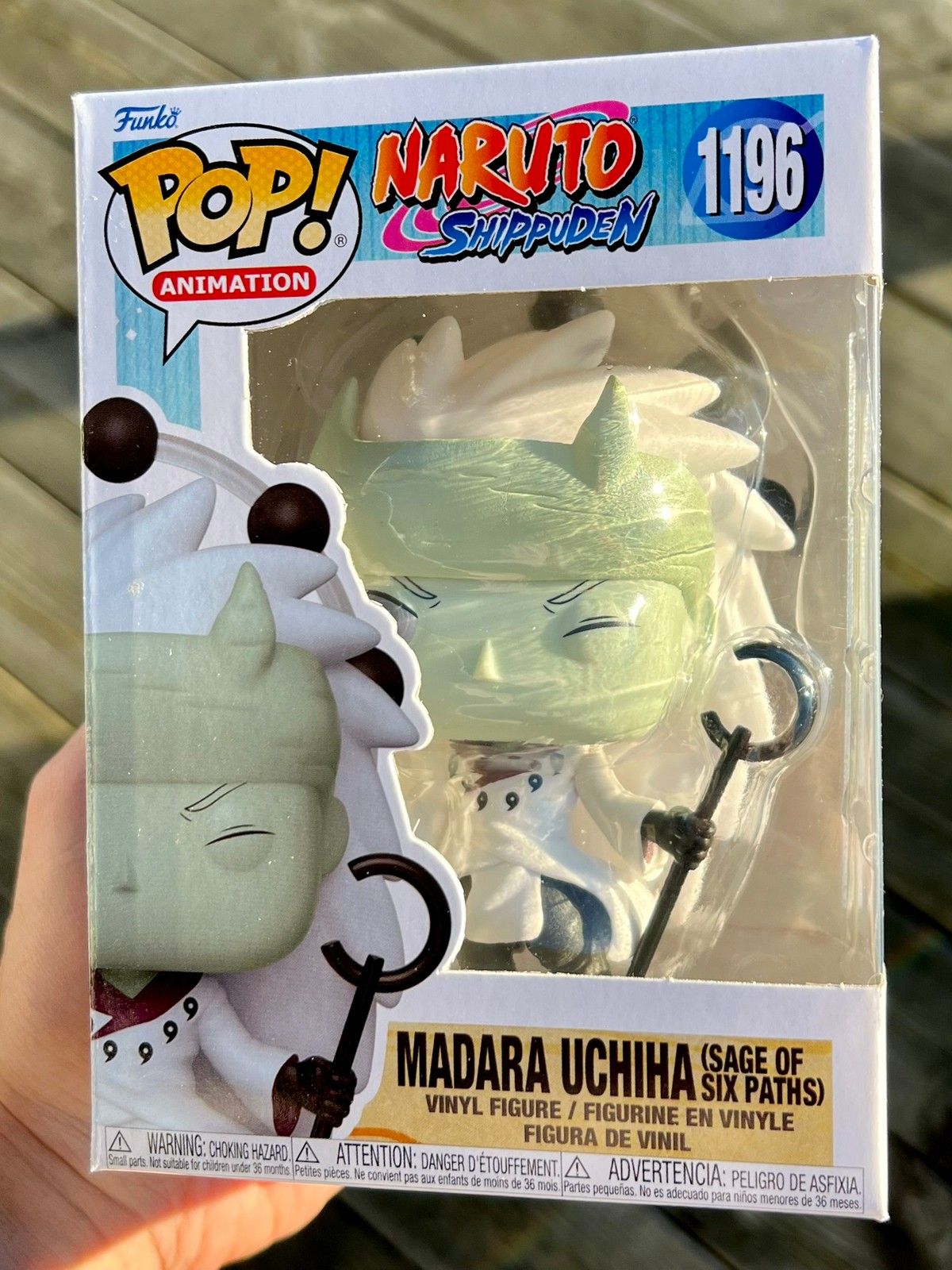 Funko POP! Naruto Shippuden Madara Uchina 1196 SIGNED – Collectors