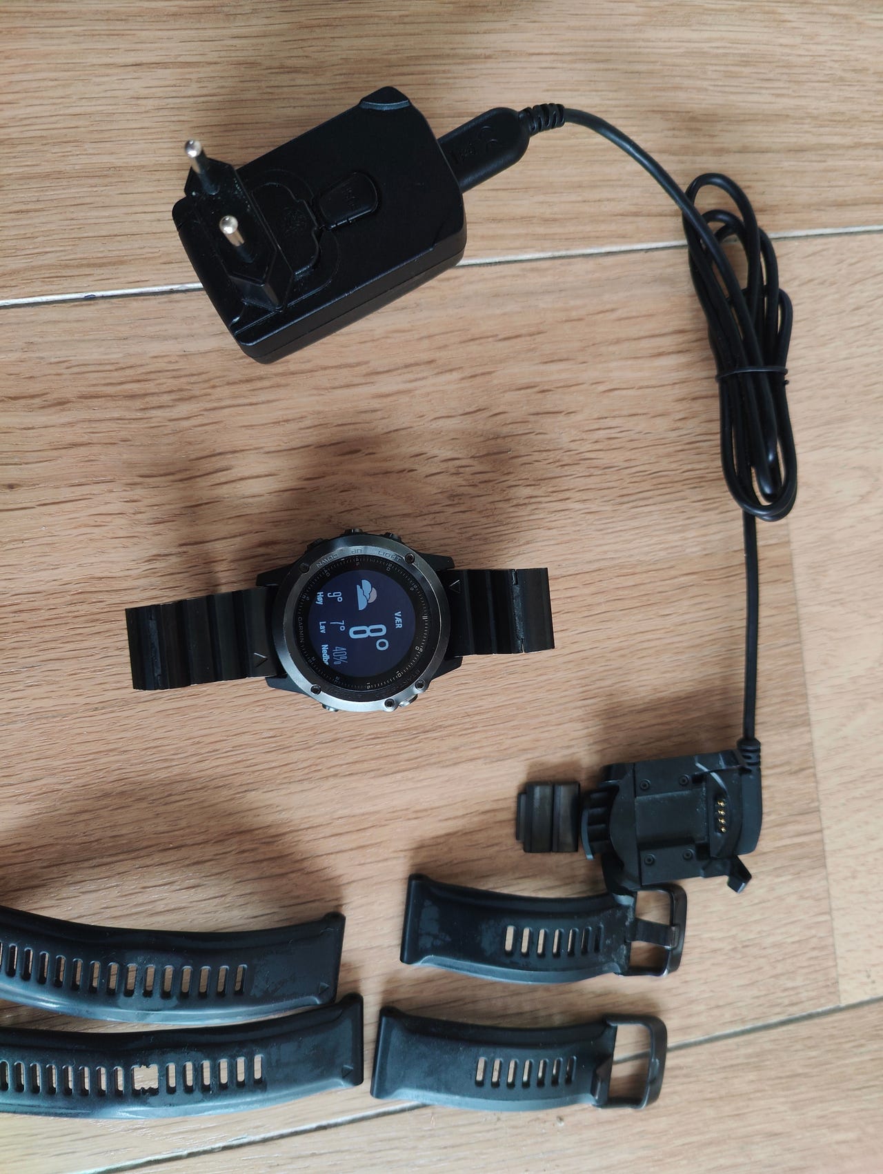 Garmin fenix 3 sapphire klokke med titanium reim. | FINN.no