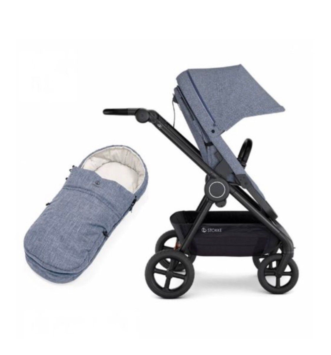 stokke beat blue melange