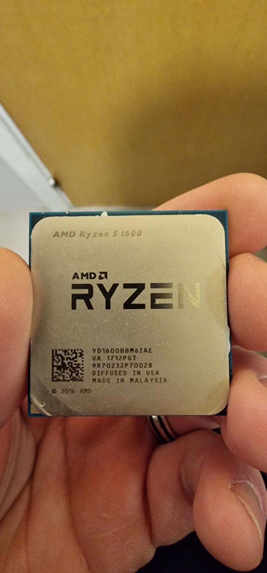 Amd Ryzen 5 1600 Cpu Selges FINN torget amd-ryzen-5-1600-cpu-selges-finn-torget