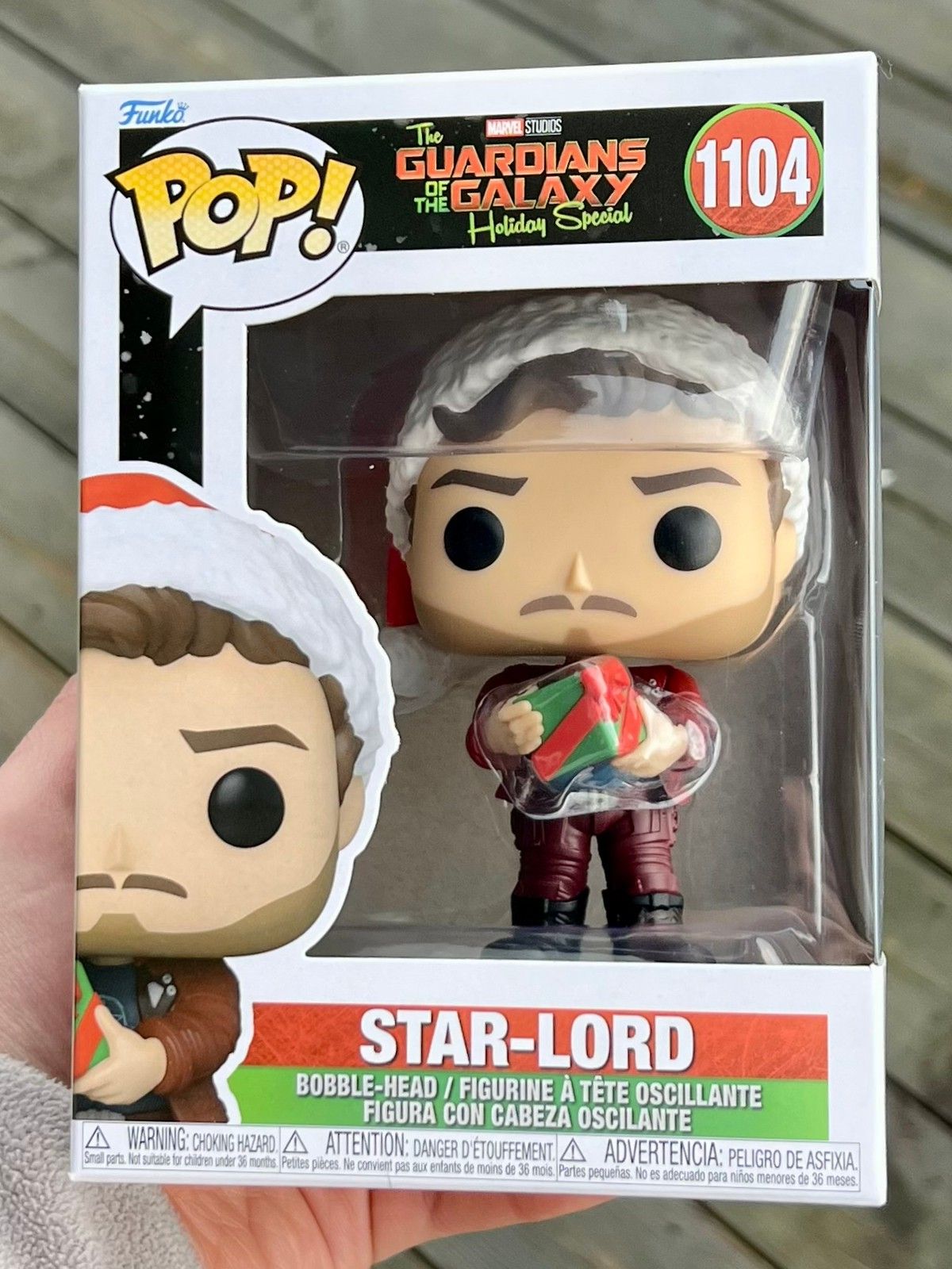 Star-Lord (Guardians of the Galaxy: Holiday Special) Marvel Funko Pop!