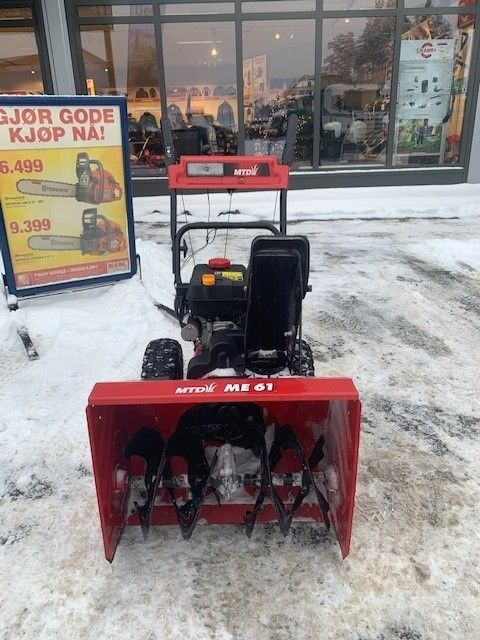 Brukt Snøfreser Mtd Me 61 Torget 1096