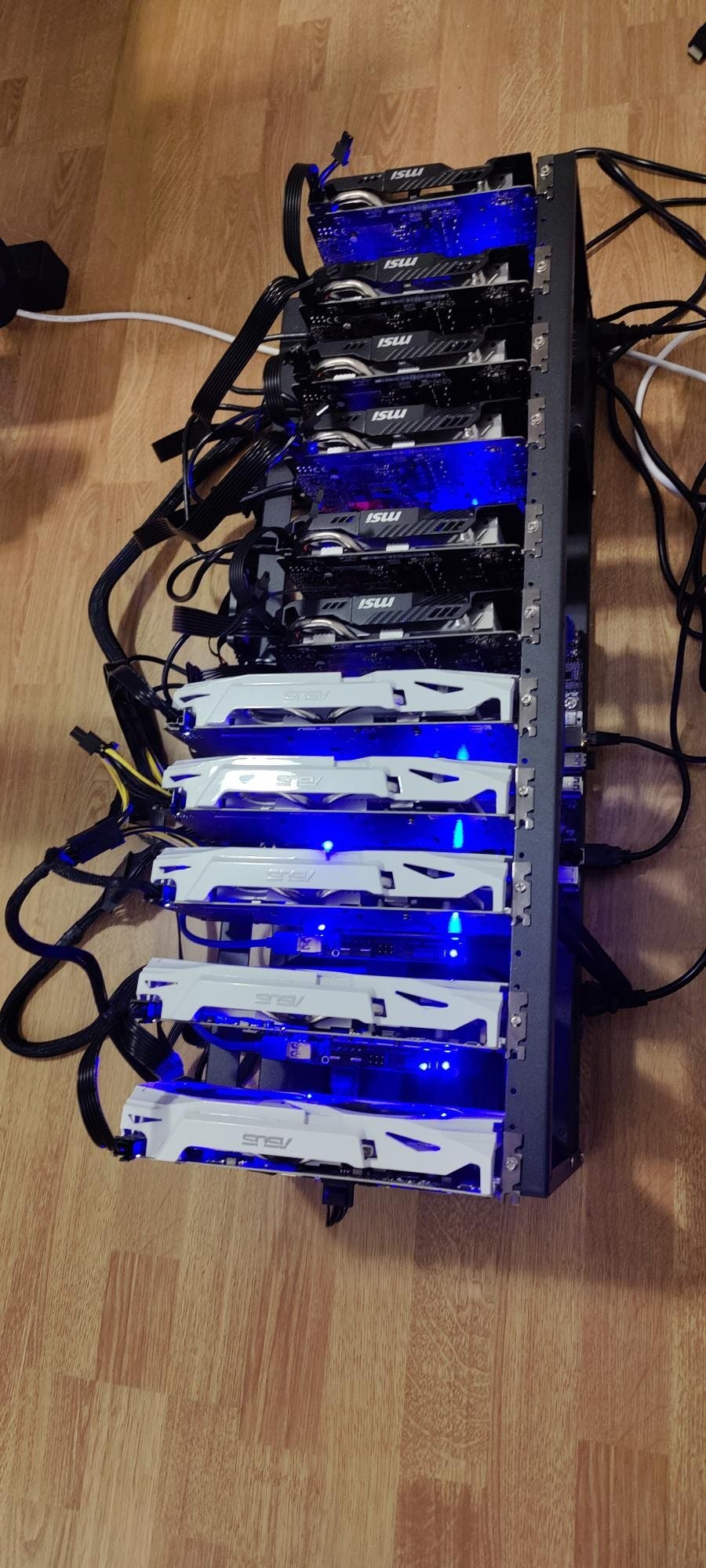 Mining Rig 11x GTX 1060 6GB 235MH FINN Torget