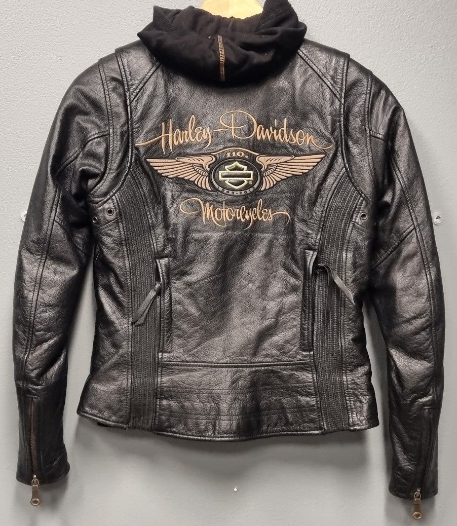 Unik Harley Davidson skinnjakke til dame - Limited Edition Anniversary | FINN torget