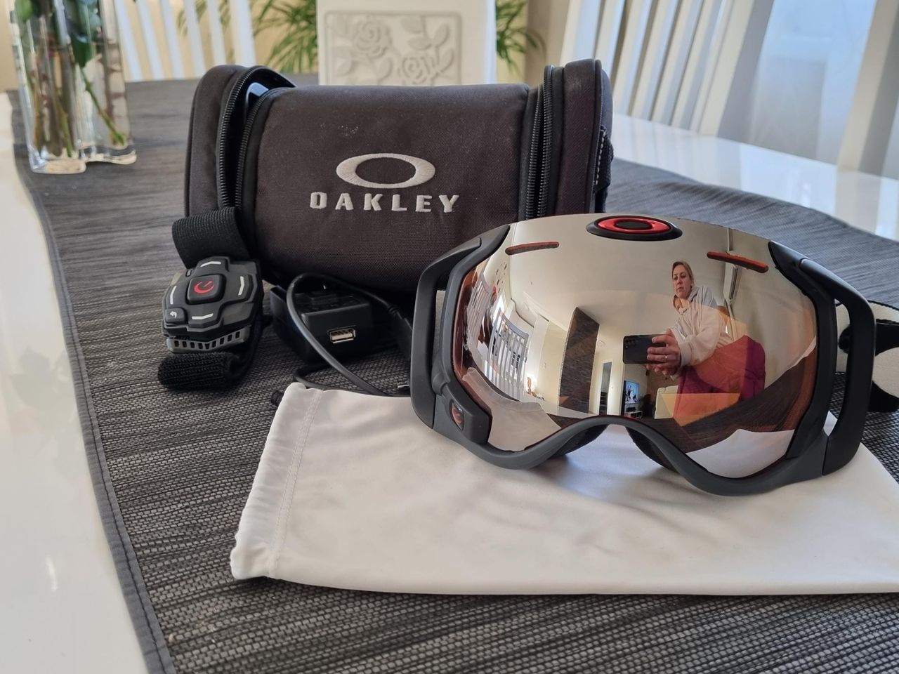 Skibriller Oakley airwave HUD + GPS | FINN torget