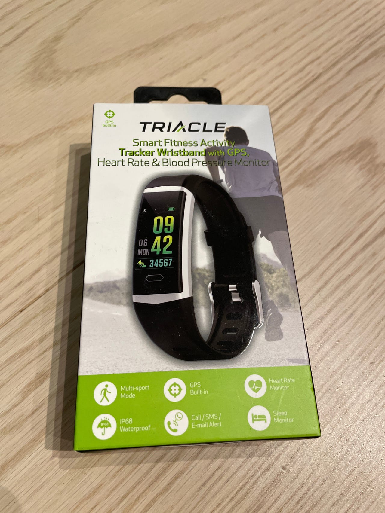 Pulsklokke med GPS Triacle Smart Fitness 121 FINN.no