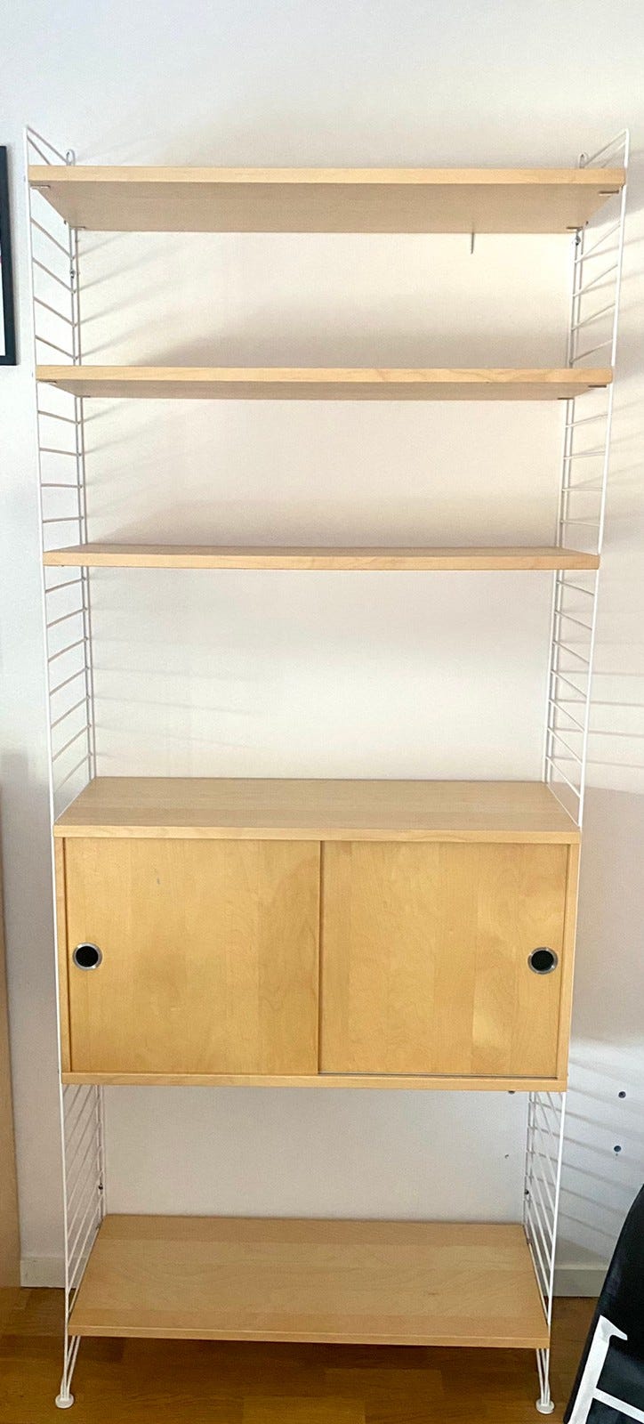String hyller og skap (uten sidegavler) i bjørk | FINN torget