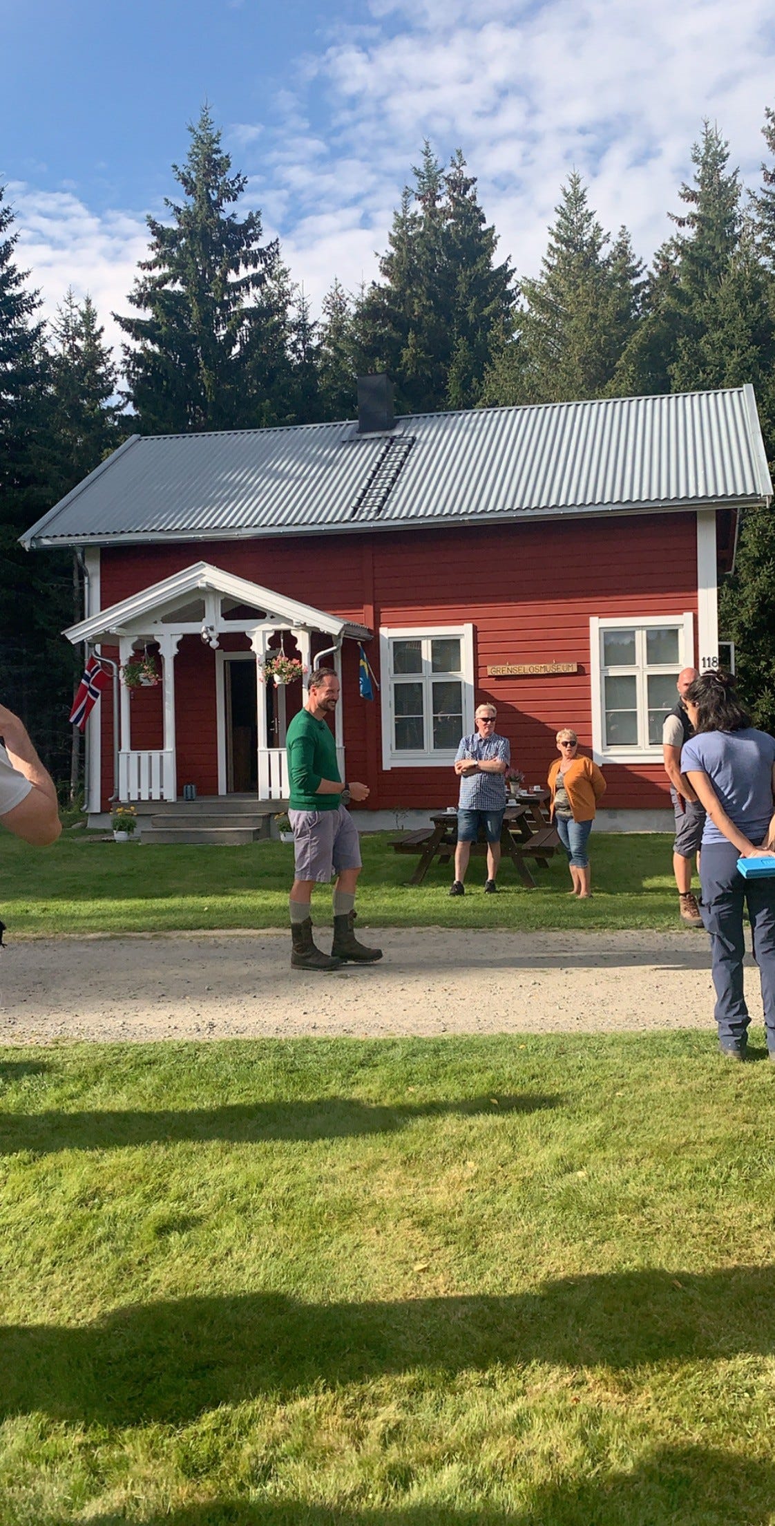 Kronprins Håkon - markering av 75 år siden krigen Galleribilde
