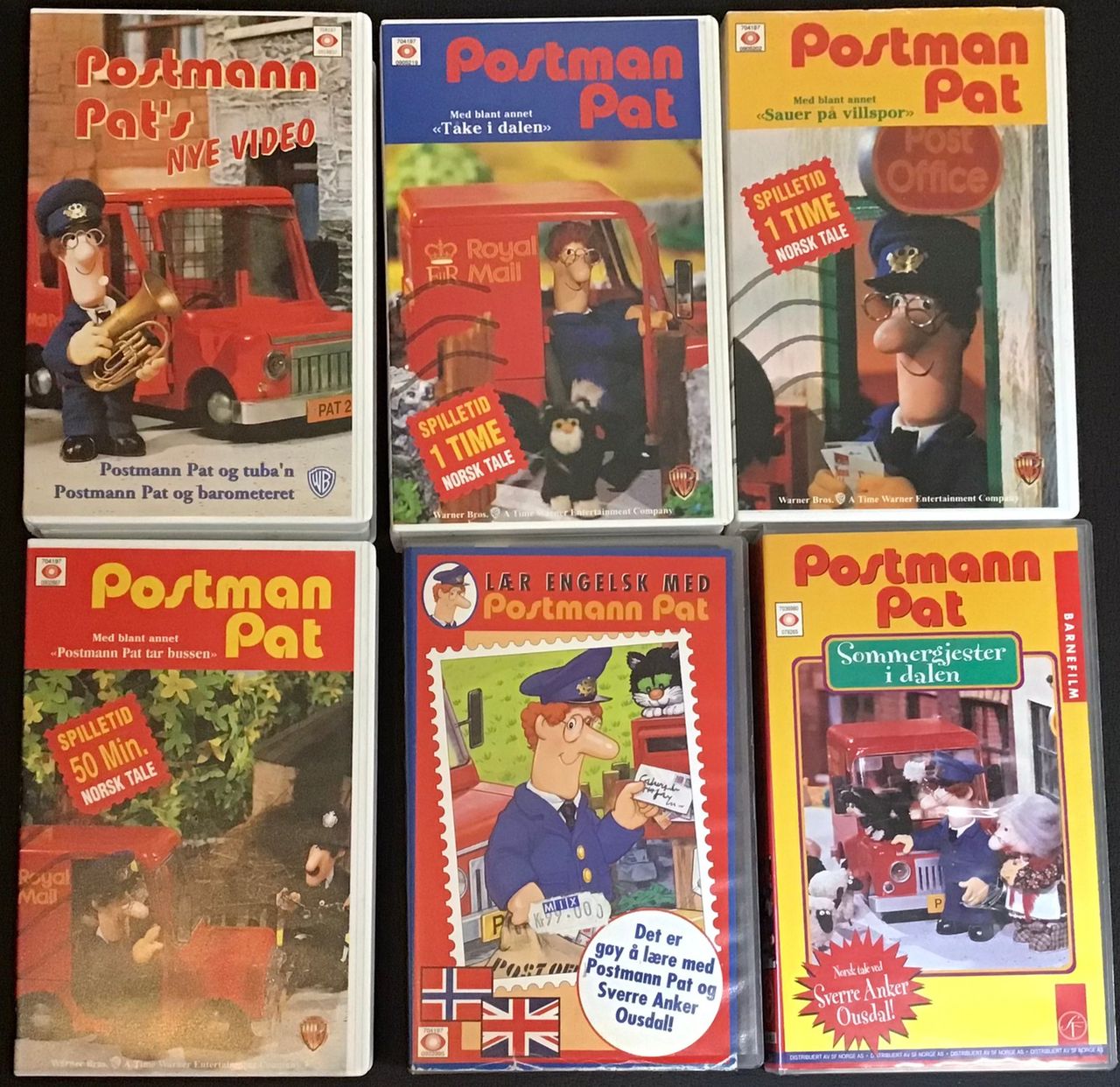 Postmann Pat VHS samling 🚨NY PRISER🌞 | FINN torget