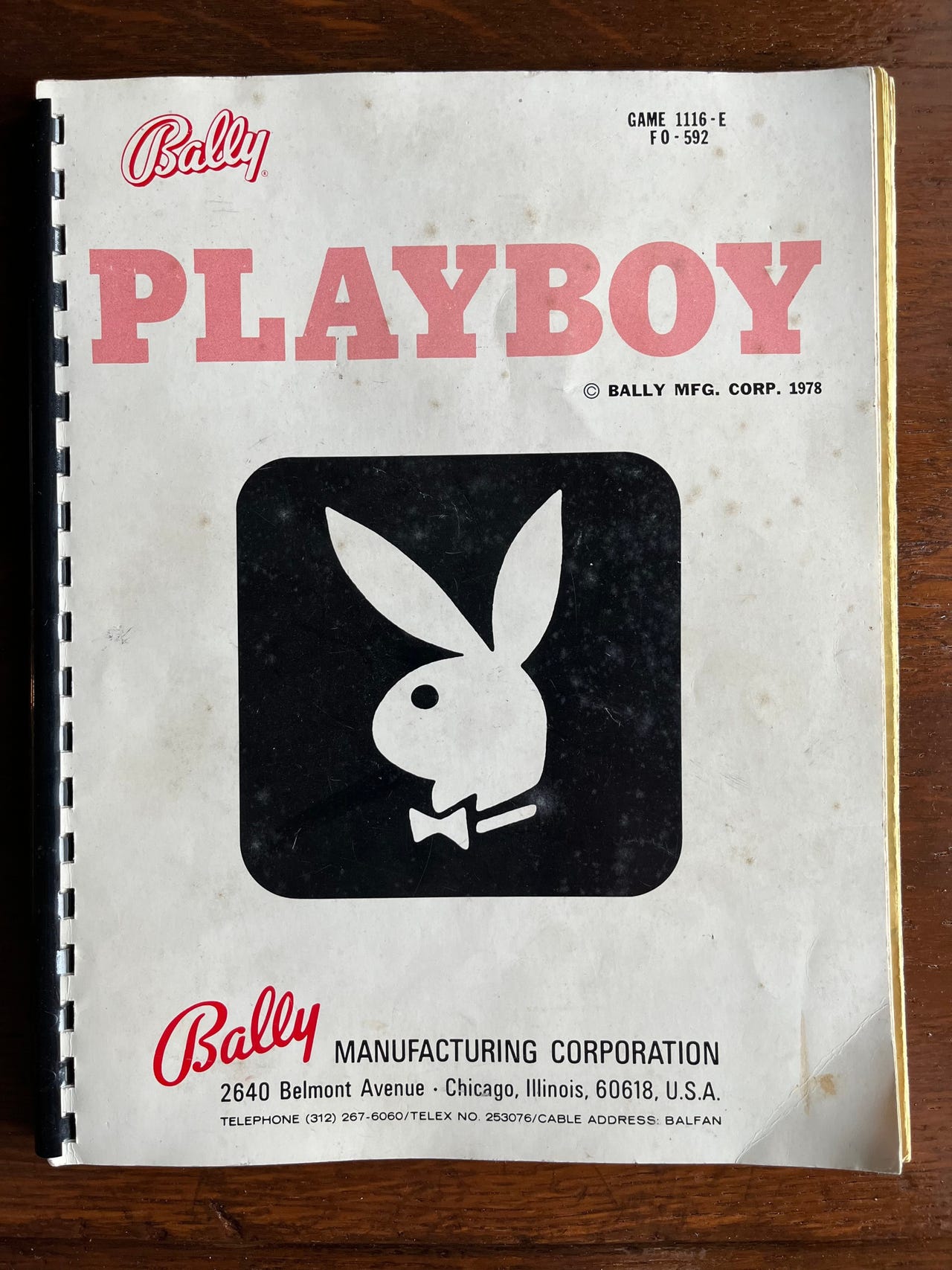 PLAYBOY BALLY flipperspill pinball manual manualer | FINN torget