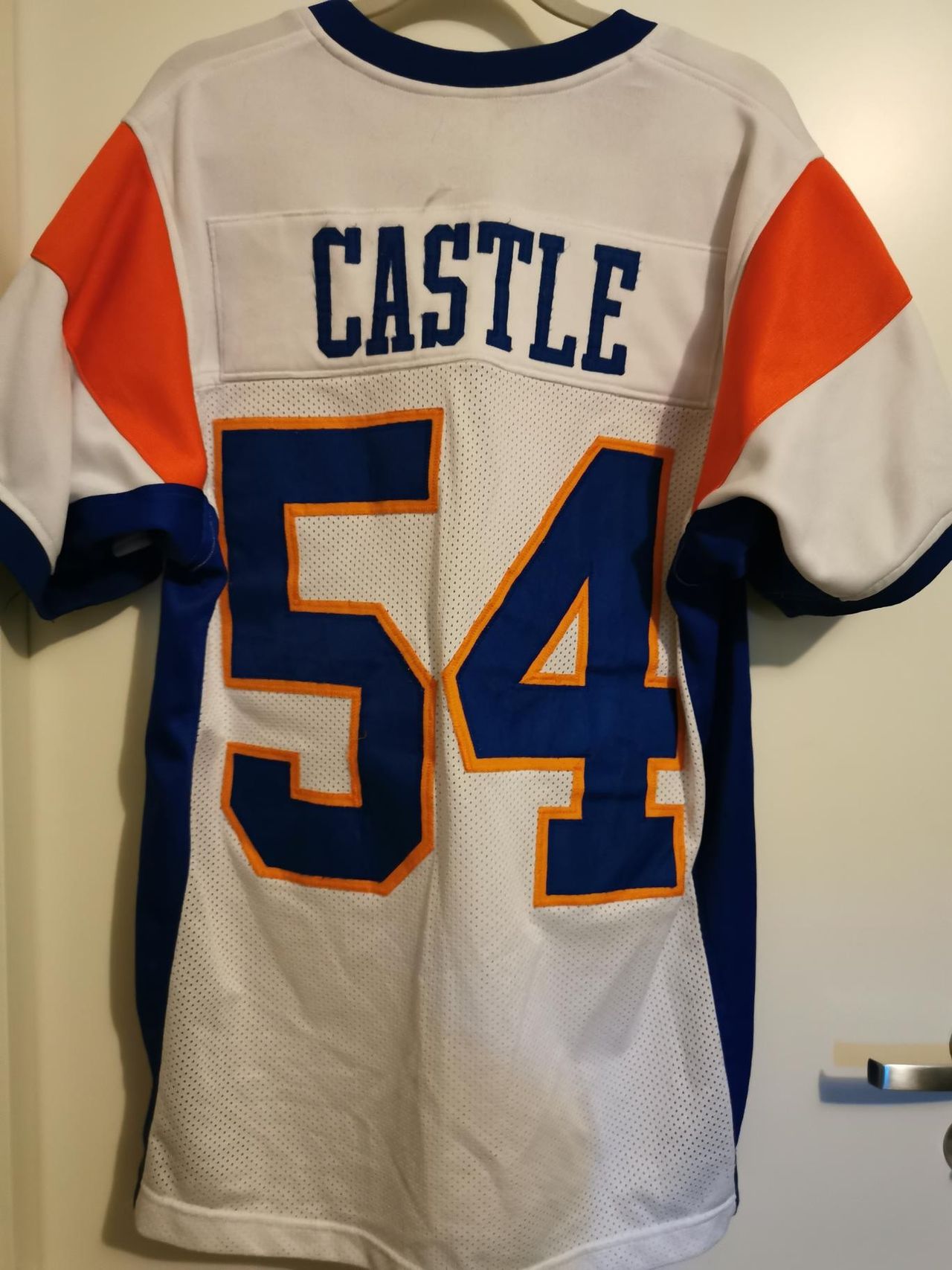 Thad Castle #54 Blue Football Jersey