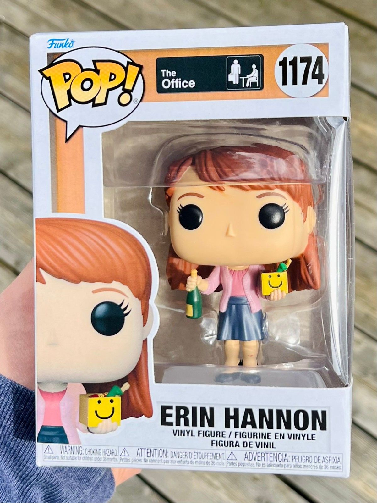 Funko POP! TV: The Office Erin with Happy Box and Champagne Figure