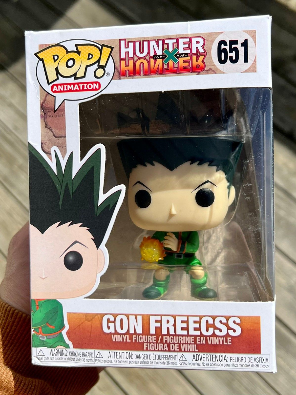 Funko POP 651 Anime: Hunter x Hunter - Gon Freecs Jajank Figure