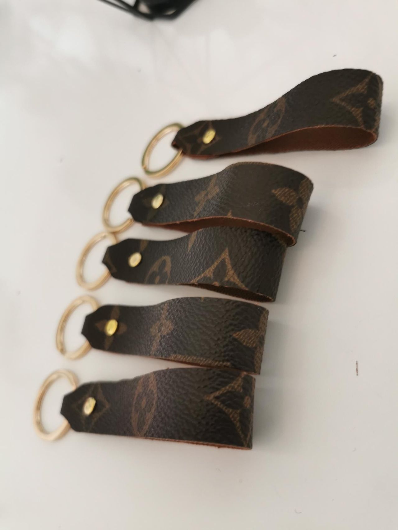 Upcycled Louis Vuitton Keychain 