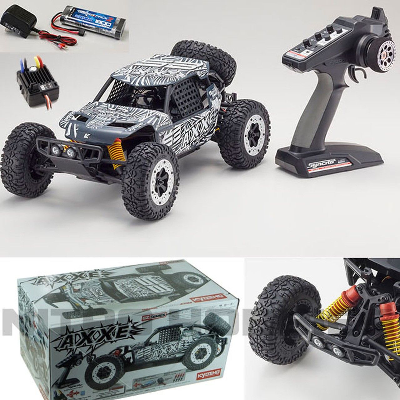 Kyosho AXXE 2WD ReadySet | FINN torget