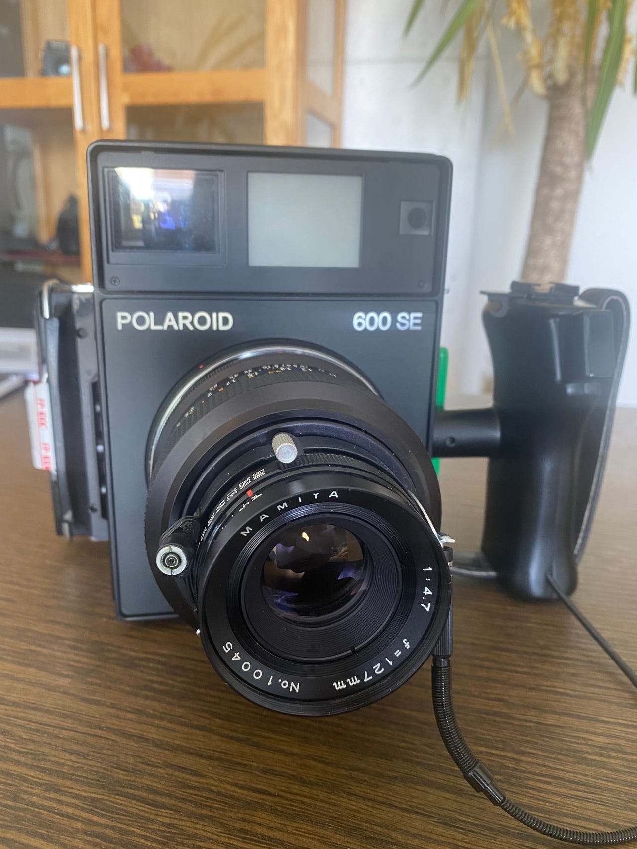 最大F90 Polaroid YASHINON 127mm f4.7 File:0284 Mamiya Universal 127mm f4.7 6x9 Polaroid (5461772034