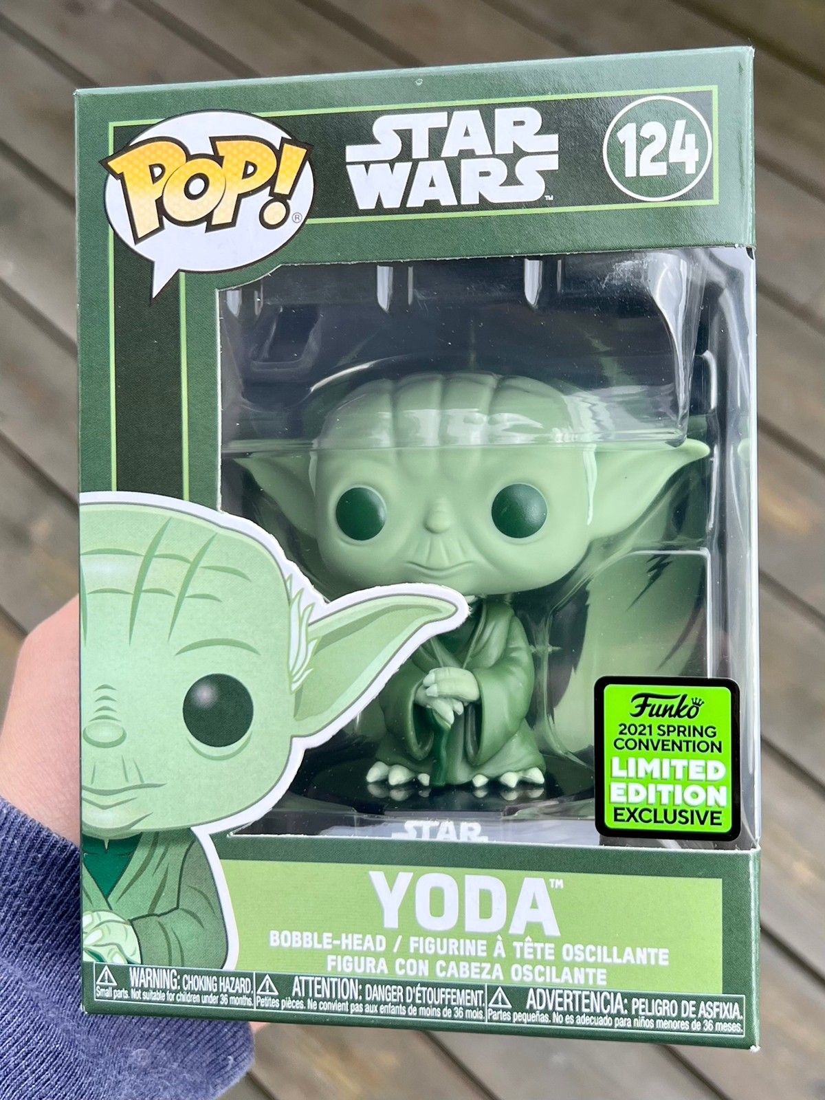 Funko pop yoda clearance 124