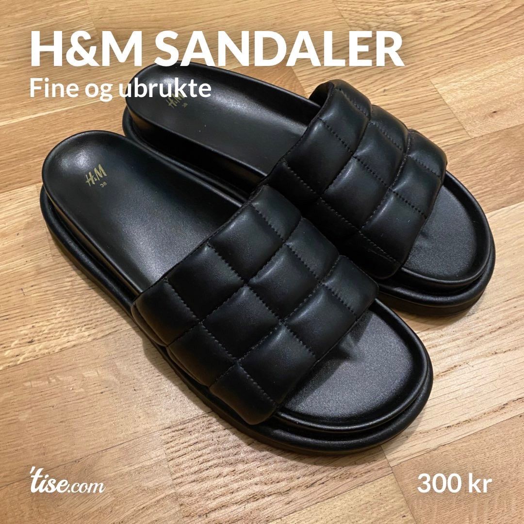 Bekostning boble tåbelig H&M sandaler - superfine sko! | FINN torget
