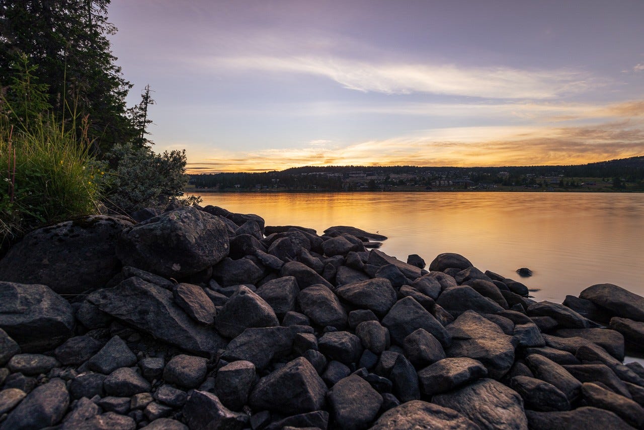 80 meter ned til vannet Galleribilde